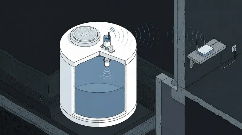 Water Tank Monitor with ESP32 and OpenWRT